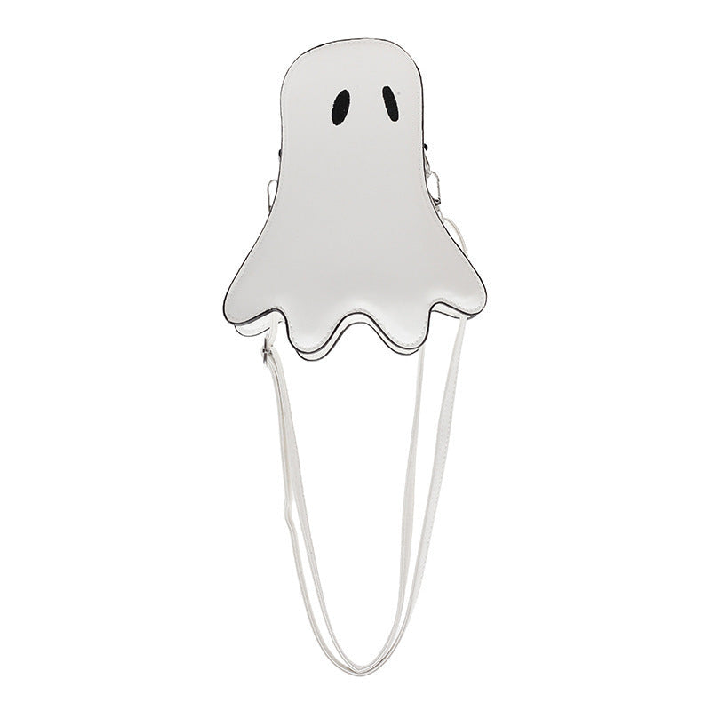 Women's Halloween Ghost Kid Messenger Bag