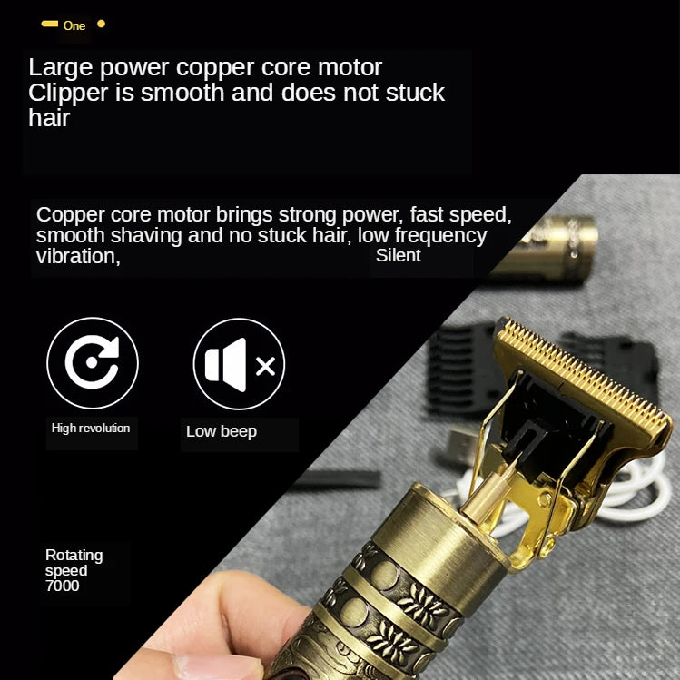 T9 Hair Trimmer Clippers Electric Machine for Men Haircut