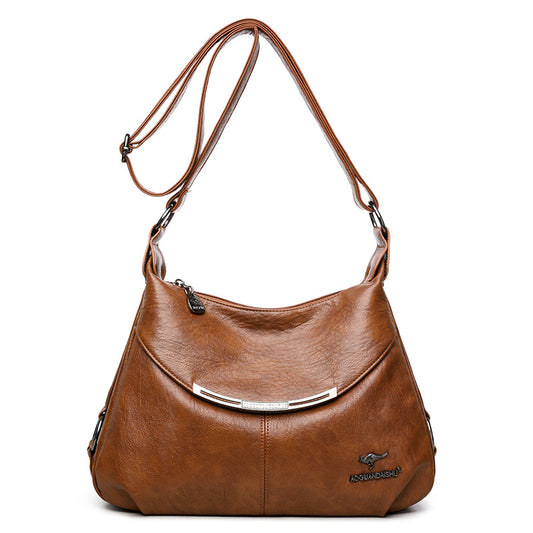 Shoulder Bag Large Capacity Soft Leather