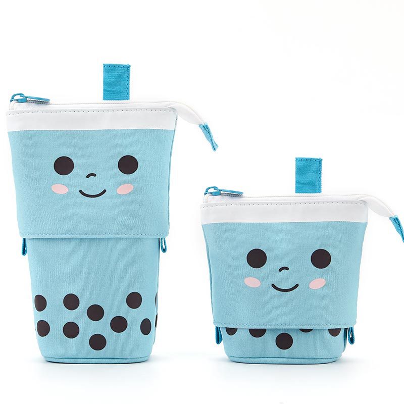 Cute Girl Heart Smiley Face Multifunctional Pen Holder Stationery