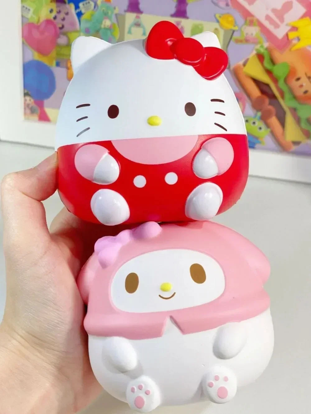 Sanrio Kawaii Stress Relief Squishy Anime Cartoon Children's Hand Pinch