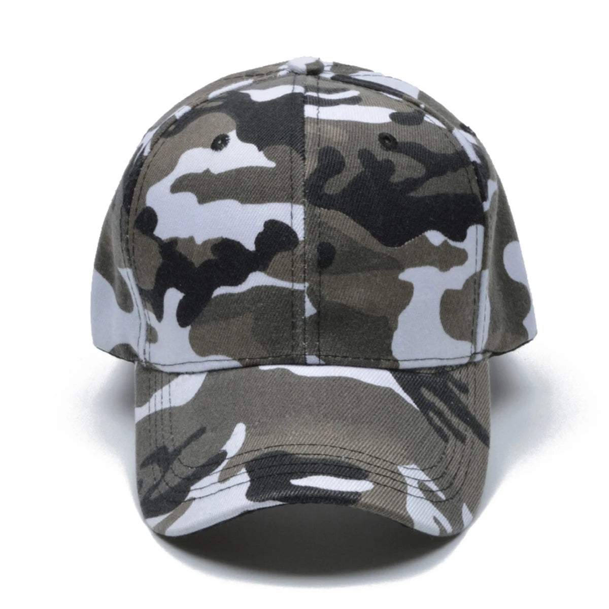 Unisex Light Plate Camouflage Baseball Caps Spring and Autumn Outdoor Adjustable