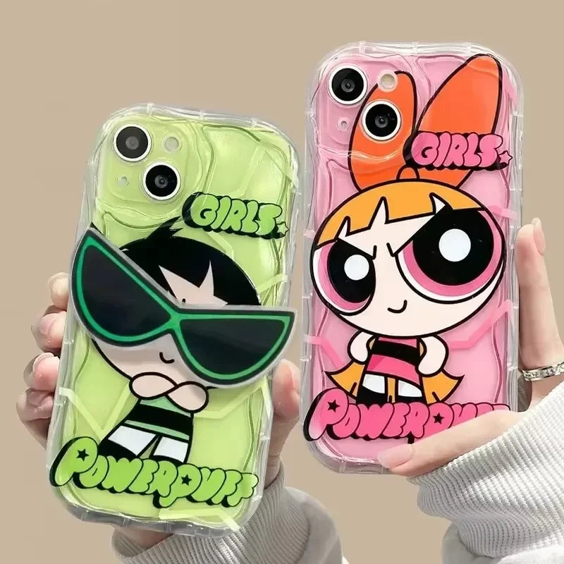 The P-Powerpuff Girls Glasses mobile case