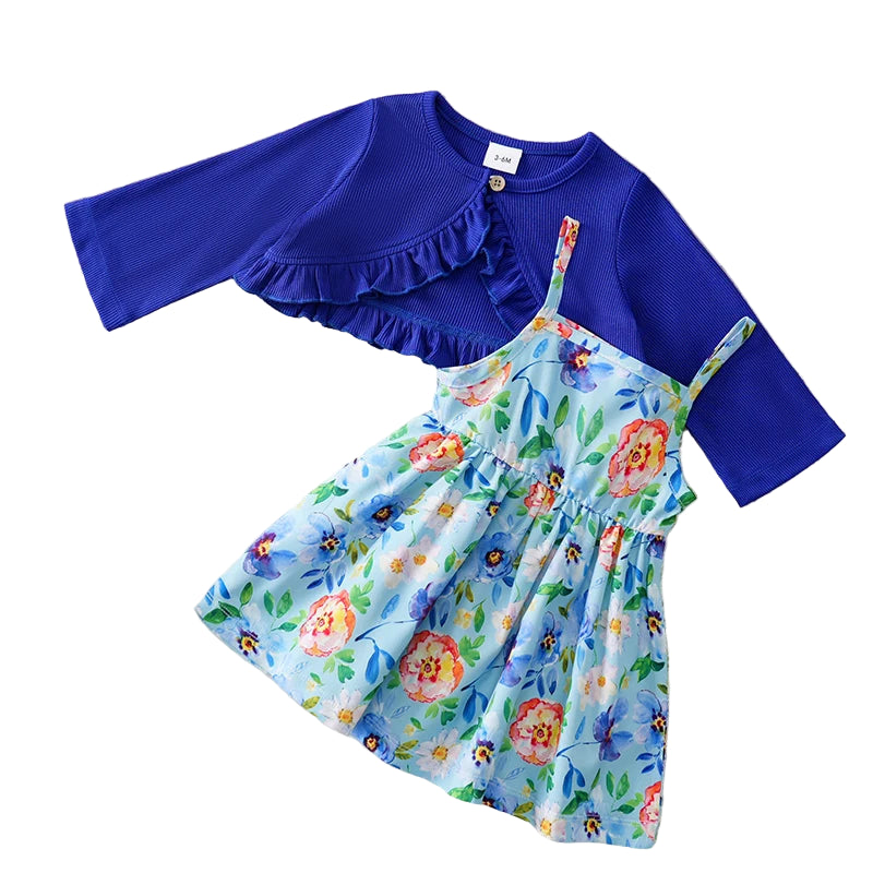 Clothes With Rose Flower Summer Set
