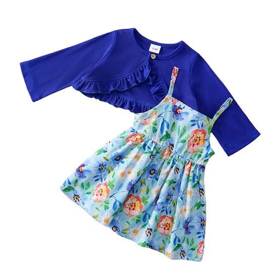 Clothes With Rose Flower Summer Set