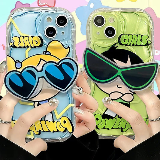 The P-Powerpuff Girls Glasses mobile case