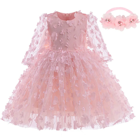 Baby Dress Summer Butterfly Mesh Little Princess