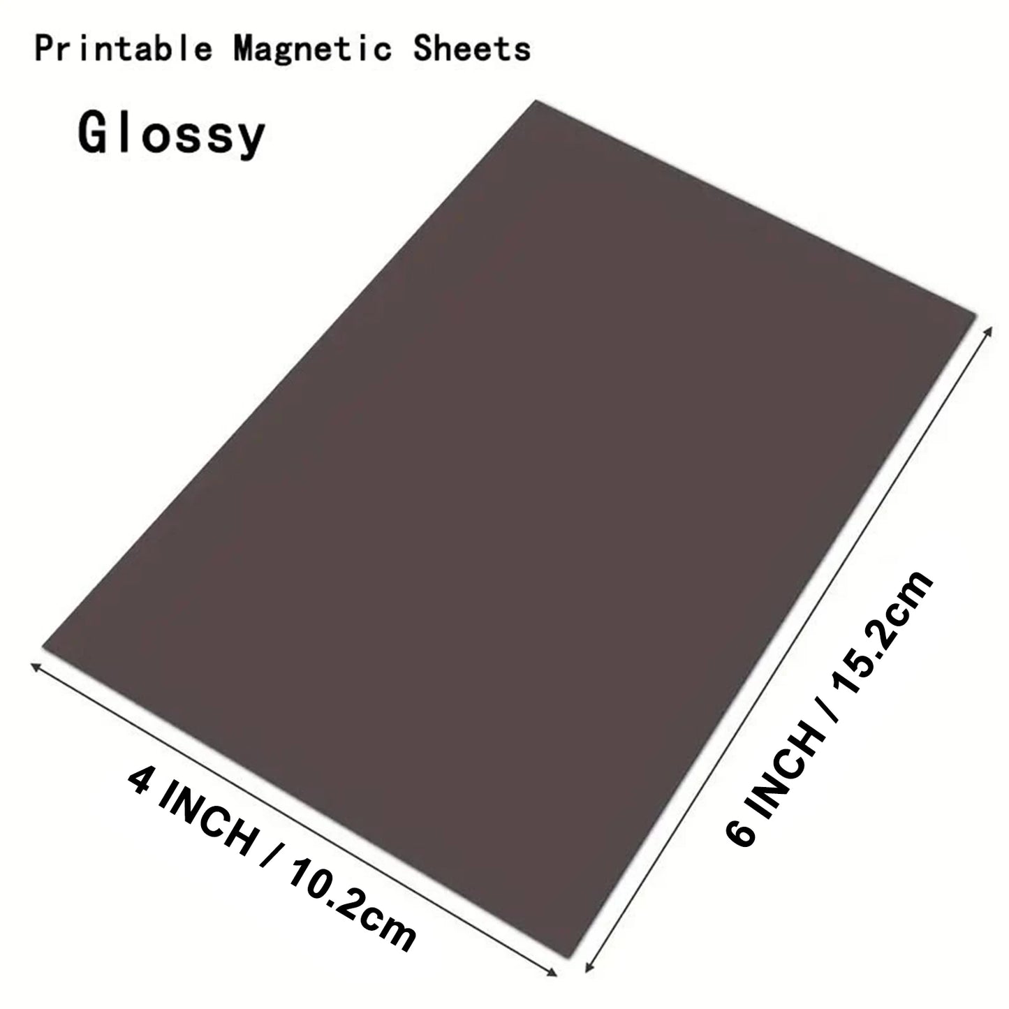 Printable Magnetic Sheets 13.5mil Thickness for Inkjet Printers
