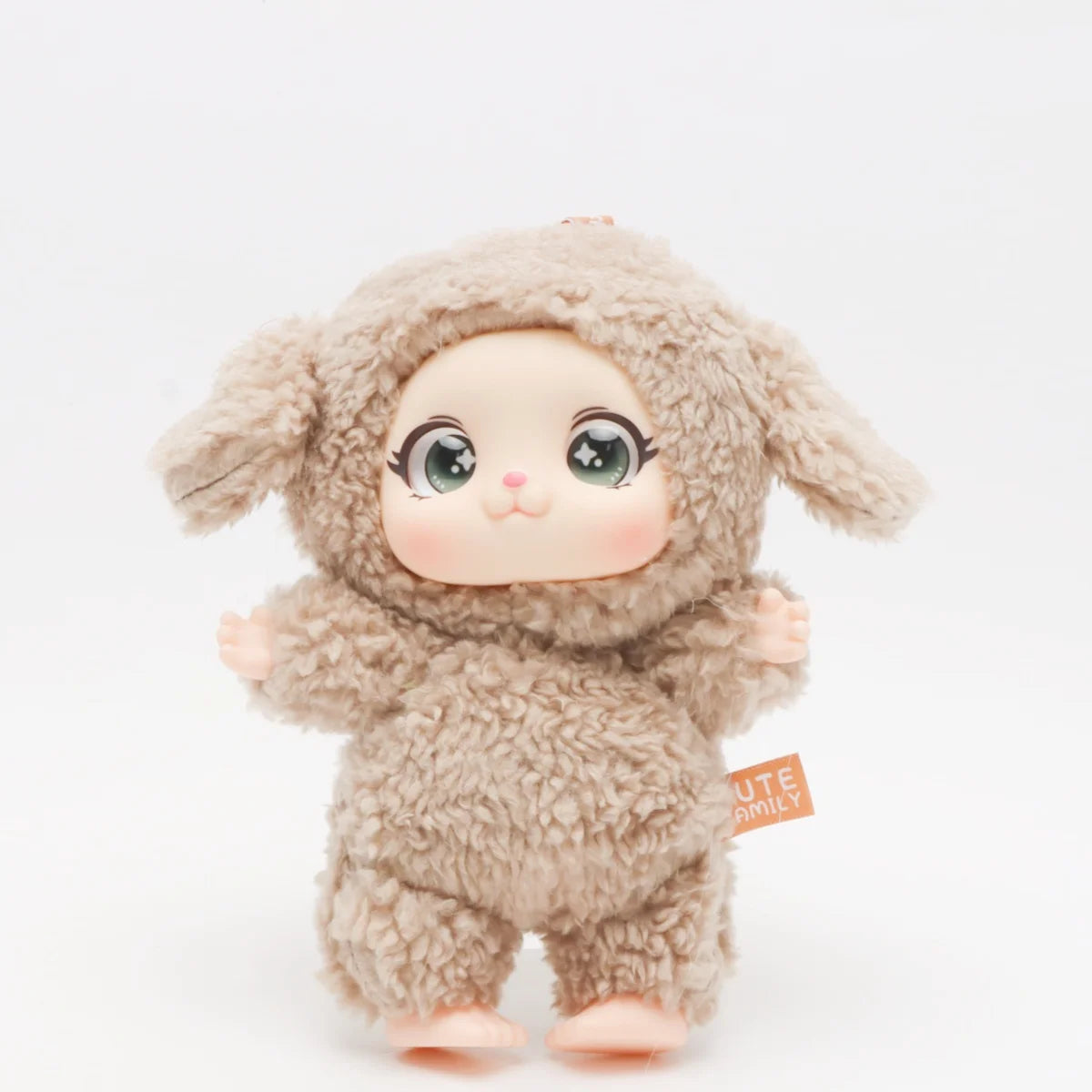 Cute and Fragrant Animals Vinyl Face Plush Kids Hang Bag