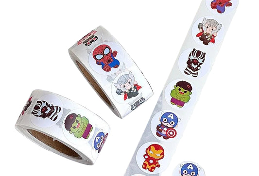 Avengers Roll Sticker MV Decorative Seal Sticker