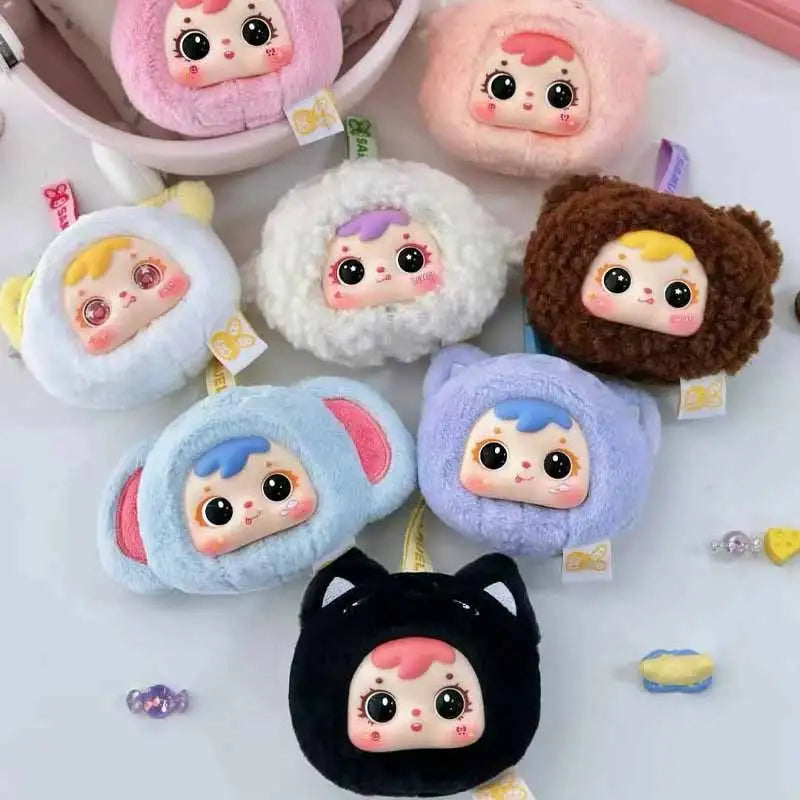 Samuel Mini Can Replace Doll Face Pendant Decoration Mystery Box Fun Gift