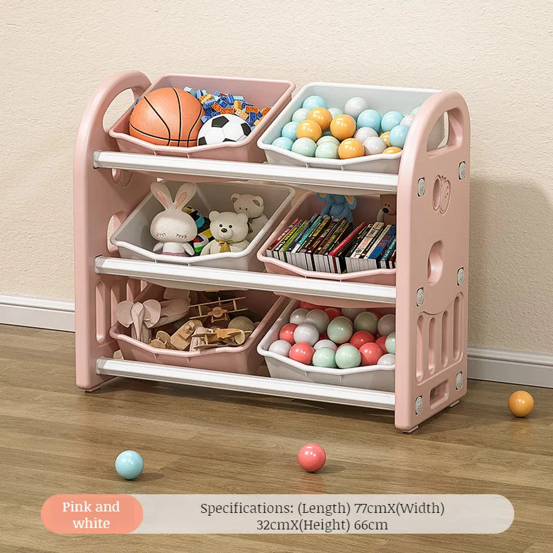 Baby Toy Storage Cabinet Classification Organization Storage Box