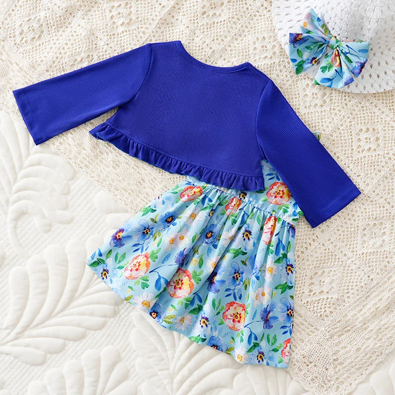 Clothes With Rose Flower Summer Set