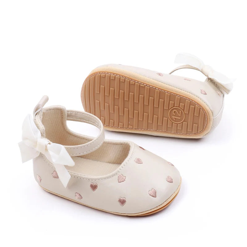 Baby Princess Shoes Beautiful Bowknot High Quality Mary Jane