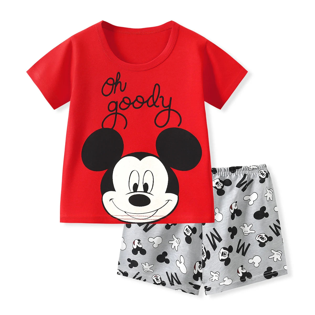 Casual T-shirt +Shorts Tracksuits