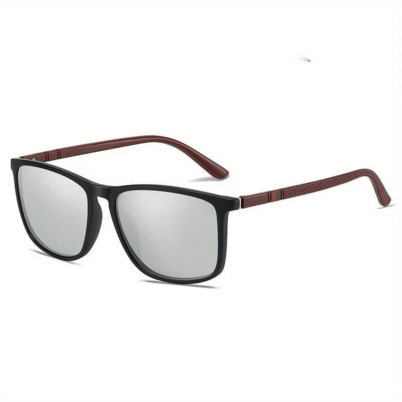 Sports Sunglasses for Men Polarized Comfortable Wear Square Sun Glasses