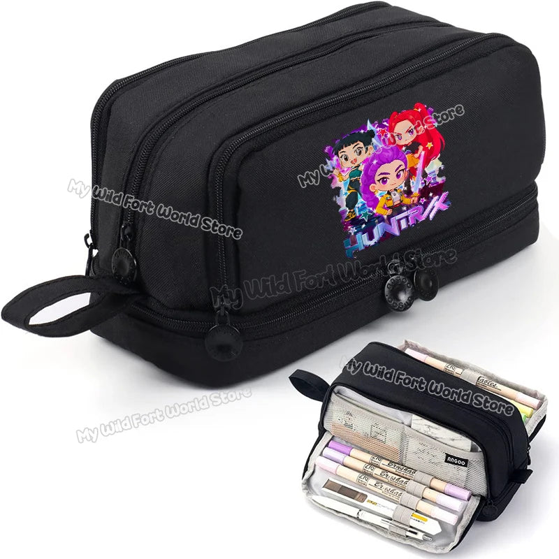 K-pop Demon Hunters High-capacity Pencil Bag