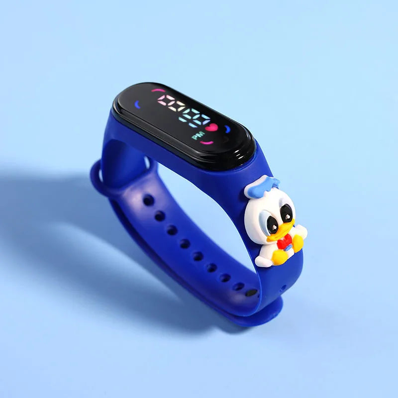 Mickey Children Watches Sports Touch LED
