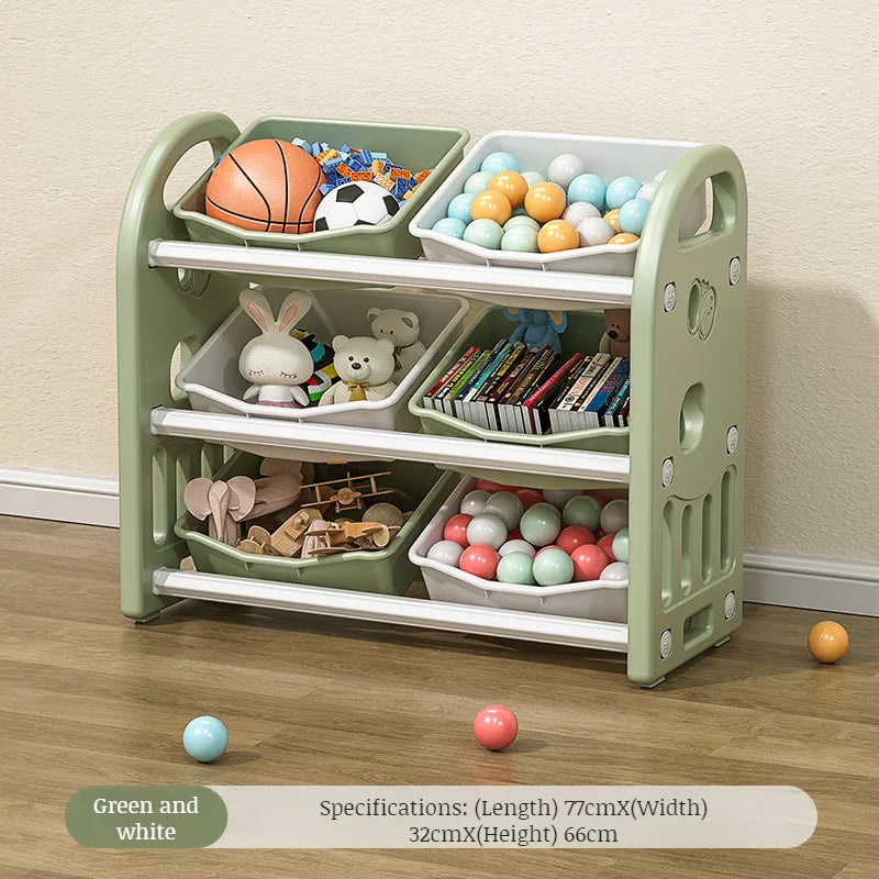 Baby Toy Storage Cabinet Classification Organization Storage Box