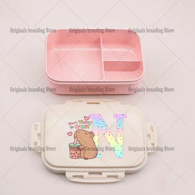 Capybara Bento Lunch Box Food Storage Containers