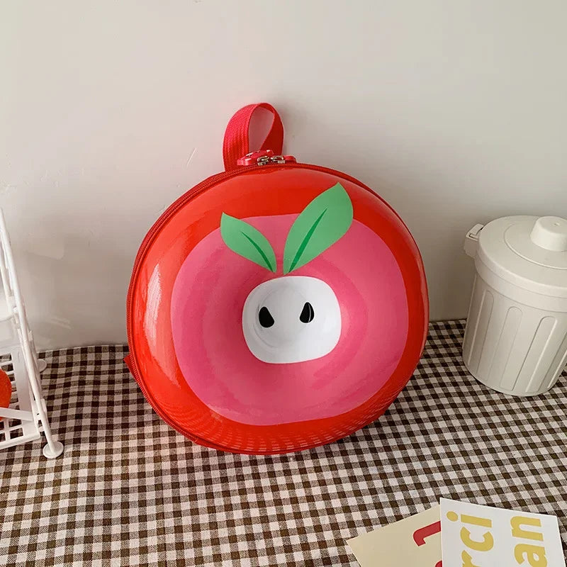 Kids Bag Children's Schoolbag Cartoon Backpack Kindergarten Kids Doughnut Rainbow