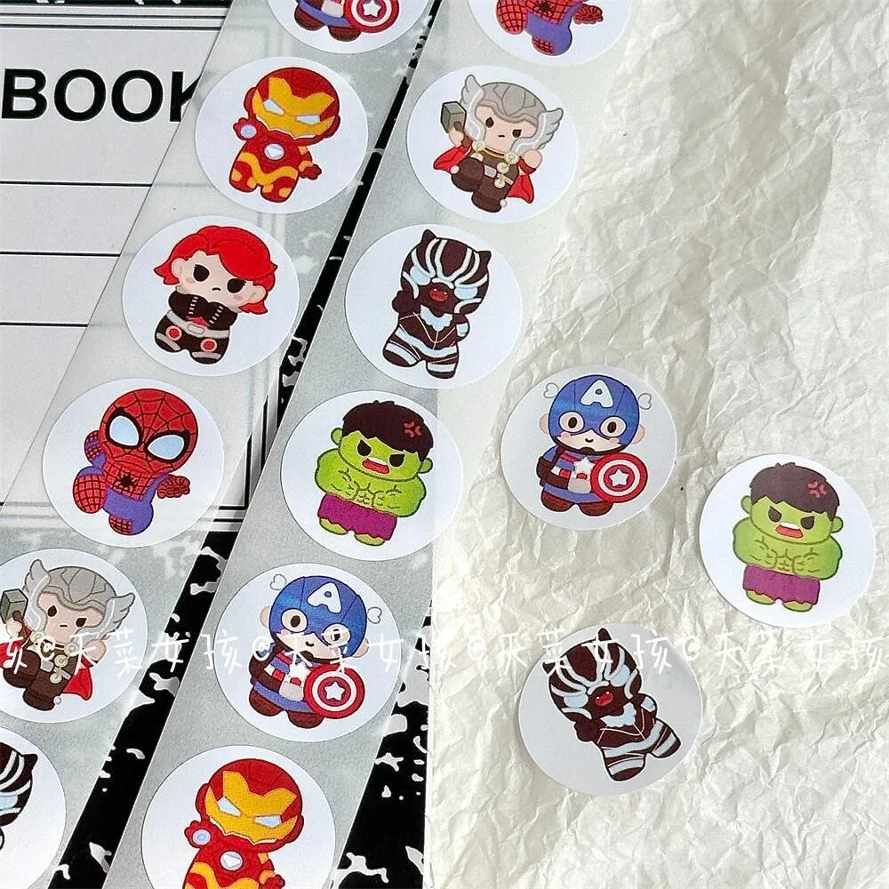 Avengers Roll Sticker MV Decorative Seal Sticker
