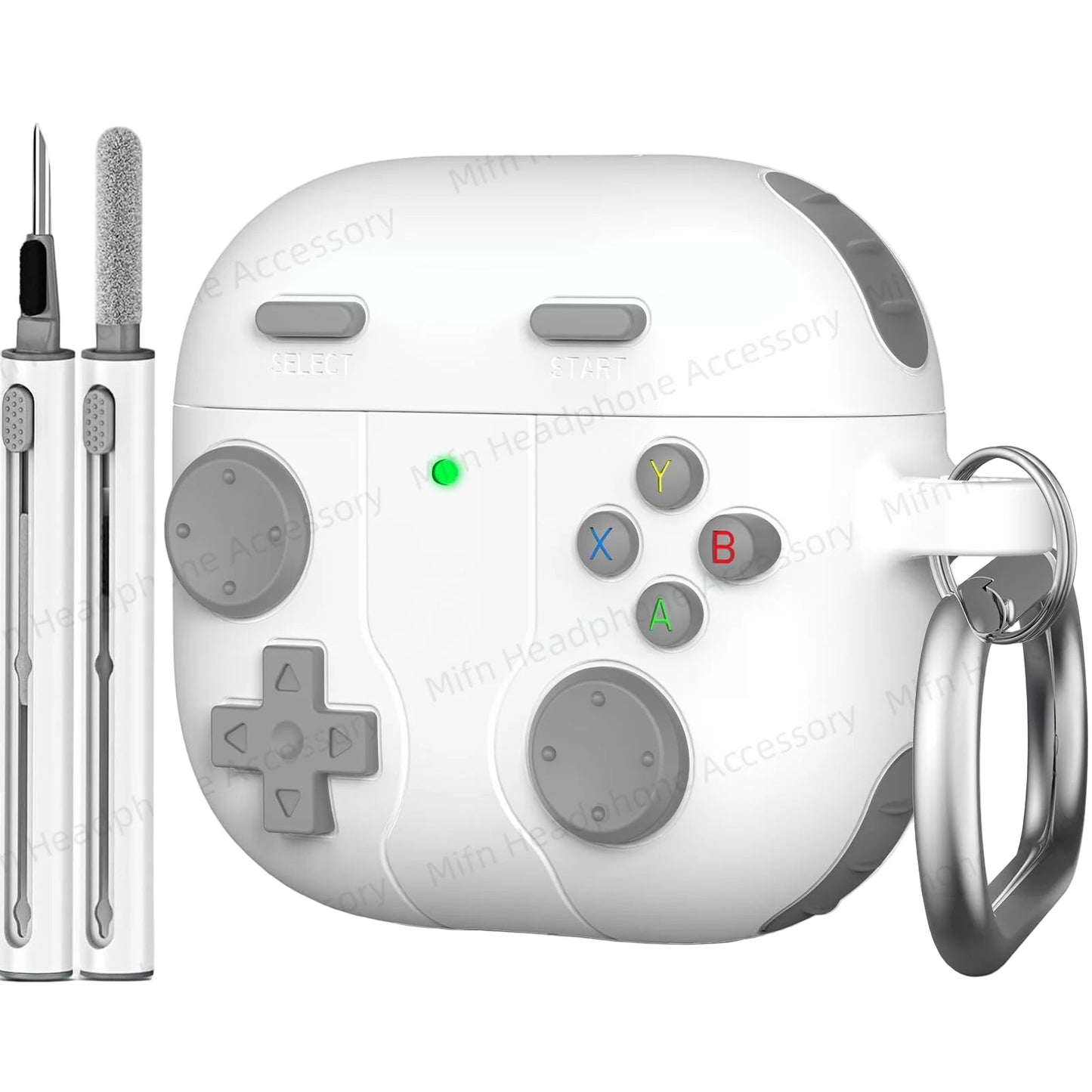 Case for AirPods Case with Cleaner Kit Shock-Proof Protective