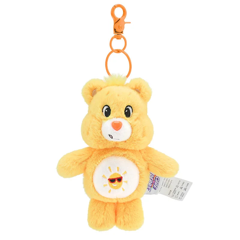 Care bears Rainbow Bear Plush Keychain Bag Pendant with Sound Dolls