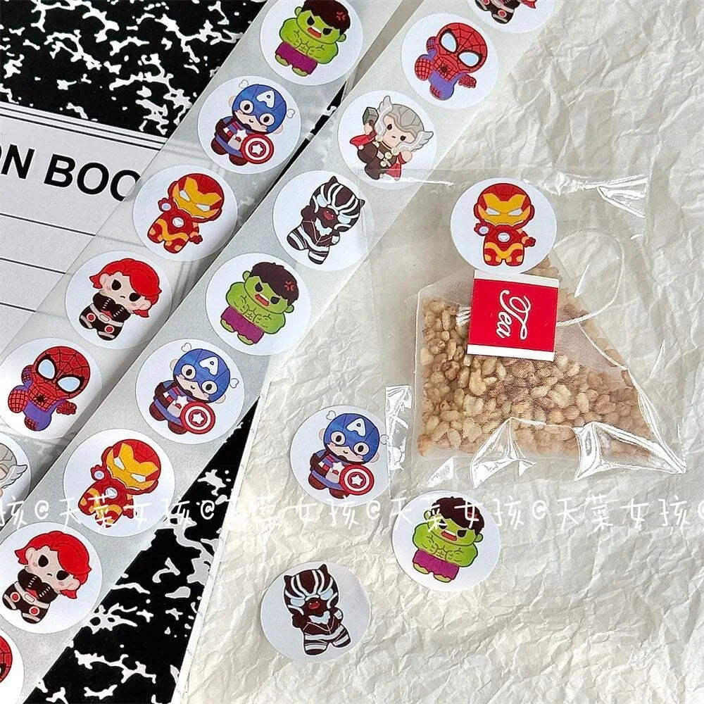 Avengers Roll Sticker MV Decorative Seal Sticker