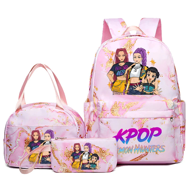 K-pop Demon Hunters Schoolbag set