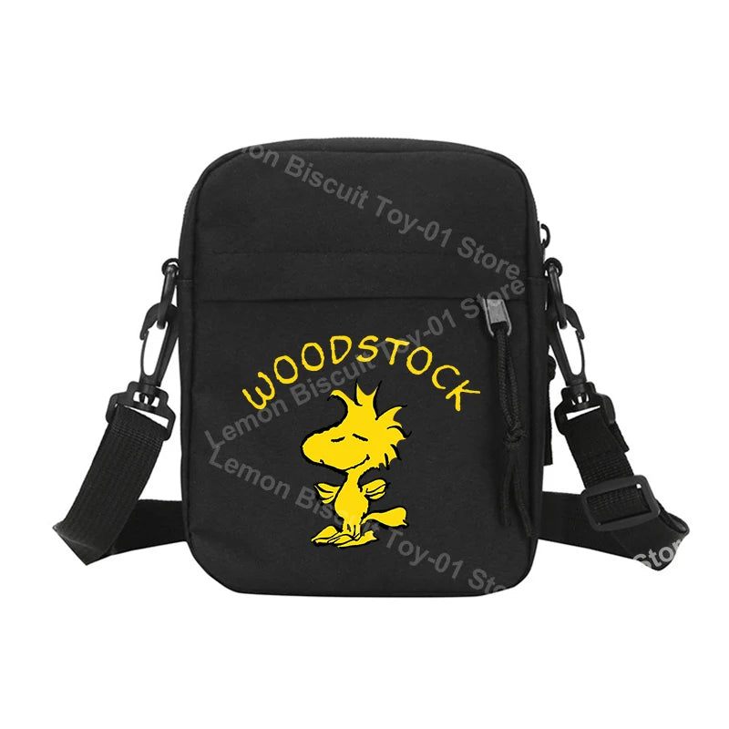 Snoopy Shoulder Crossbody Bag Casual Small Zipper Messenger Sling Bags