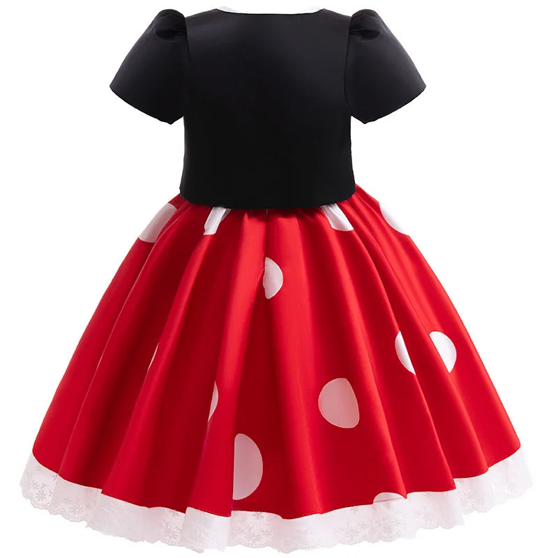 Minnie Party Bow Girl Princess Dress