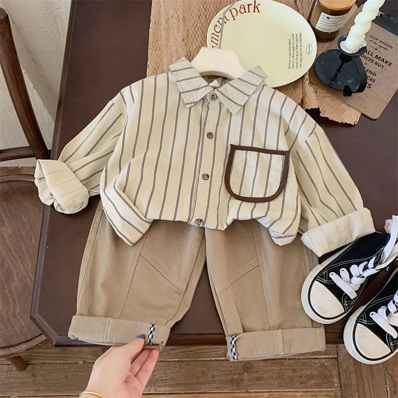 Boys Baby's Kids Blouse Coat Jacket Outwear Cotton