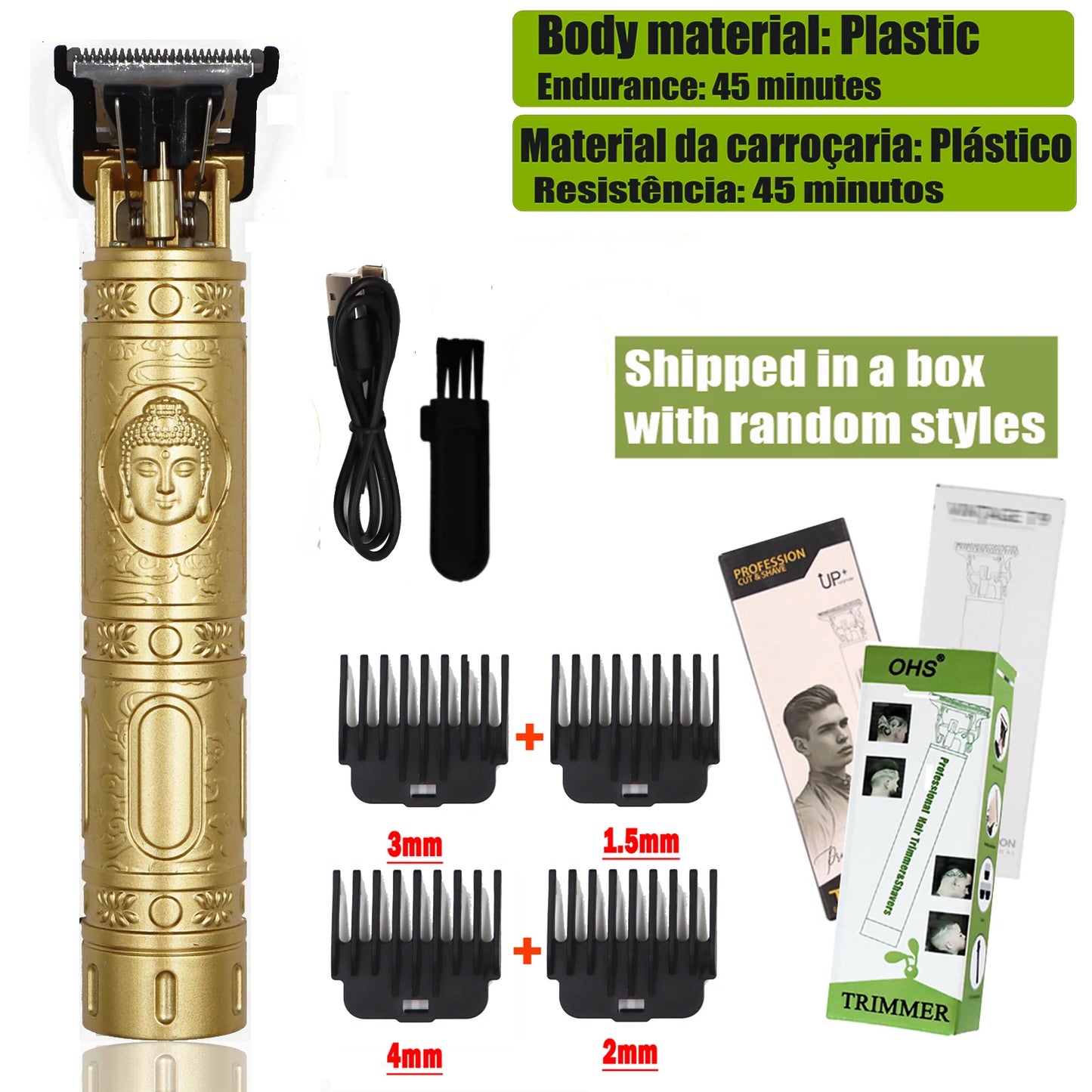 T9 Hair Trimmer Clippers Electric Machine for Men Haircut