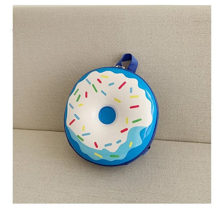 Kids Bag Children's Schoolbag Cartoon Backpack Kindergarten Kids Doughnut Rainbow