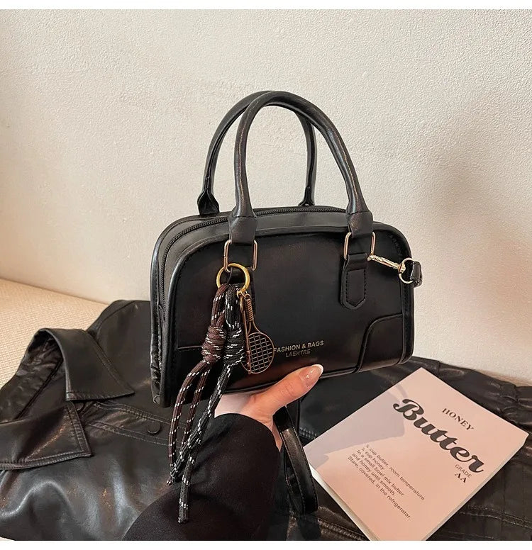 Small Bag Women with New Retro Fashion Single Shoulder Crossbody Bag Pillow Handbag