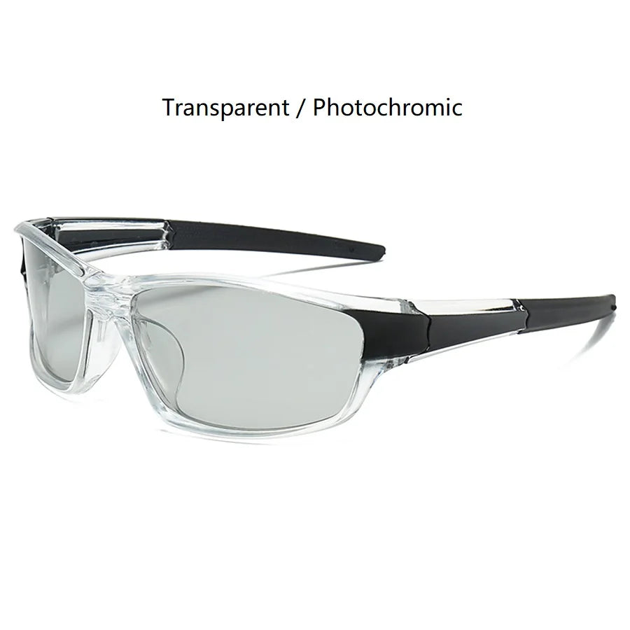 Photochromic Polarized Vintage Sport Sunglasses UV400 Eyewear