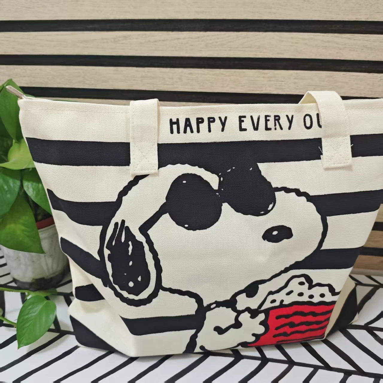 Snoopy Cute Print Tote bag
