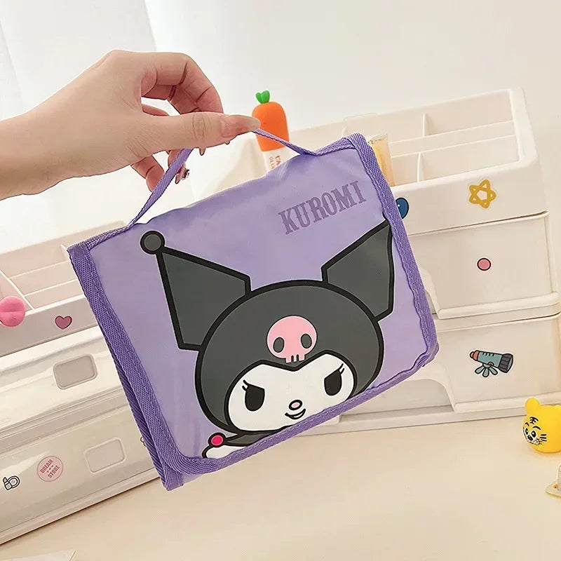 Kawaii Sanrio Bag Makeup Bag Cute Travel Portable Cosmetics Brush