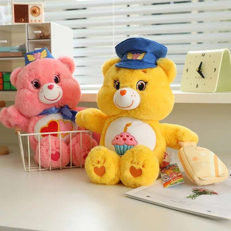 Original Care Bear Anime Plush Toys Aviation Series Bear Stuffed Doll