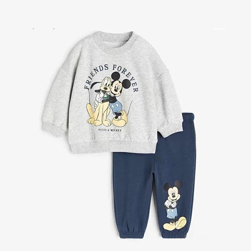 Autumn Mickey Hoodies +Pants