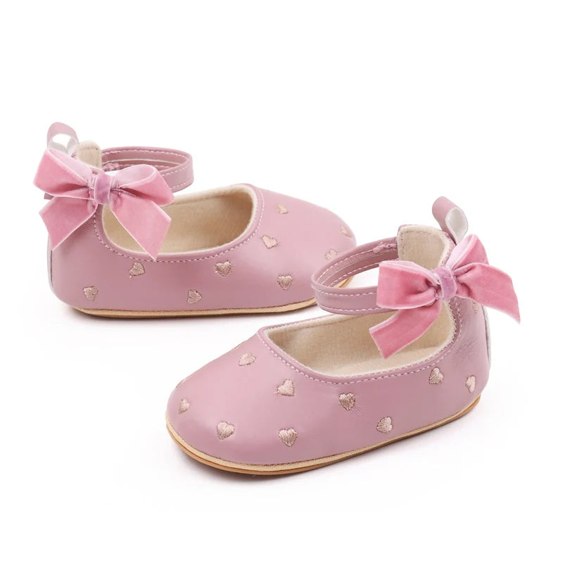 Baby Princess Shoes Beautiful Bowknot High Quality Mary Jane