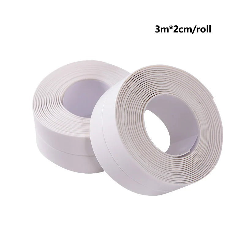 Waterproof Wall Stickers Sealing Tapes PVC Adhesive Sealing Strips