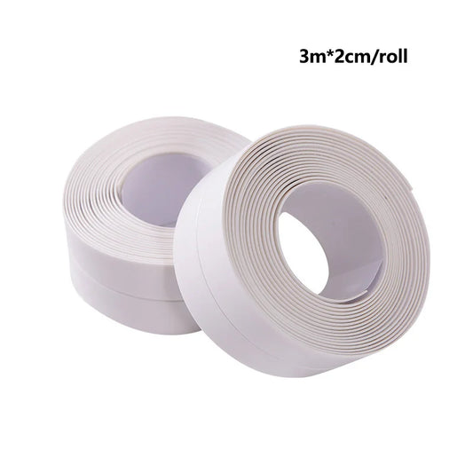 Waterproof Wall Stickers Sealing Tapes PVC Adhesive Sealing Strips
