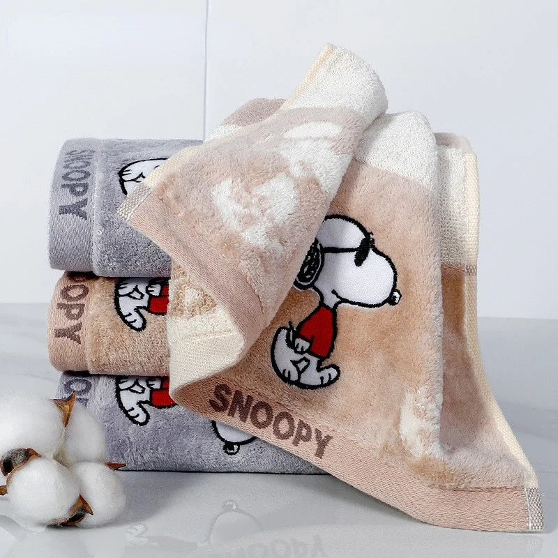 Snoopy Face Towel Absorbent