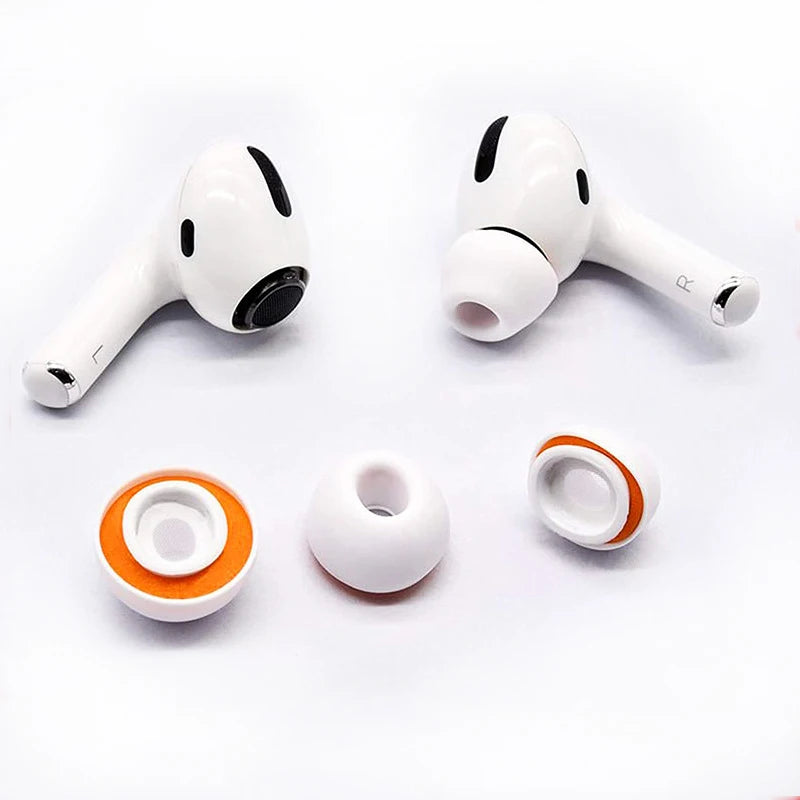Memory Foam Ear Pads for Airpods Pro Wireless Bluetooth Earphones
