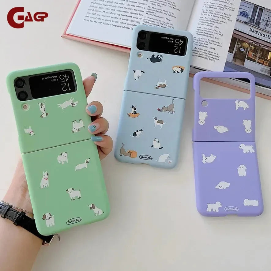 Pattern Case for Samsung Galaxy Z Flip Shockproof Cover