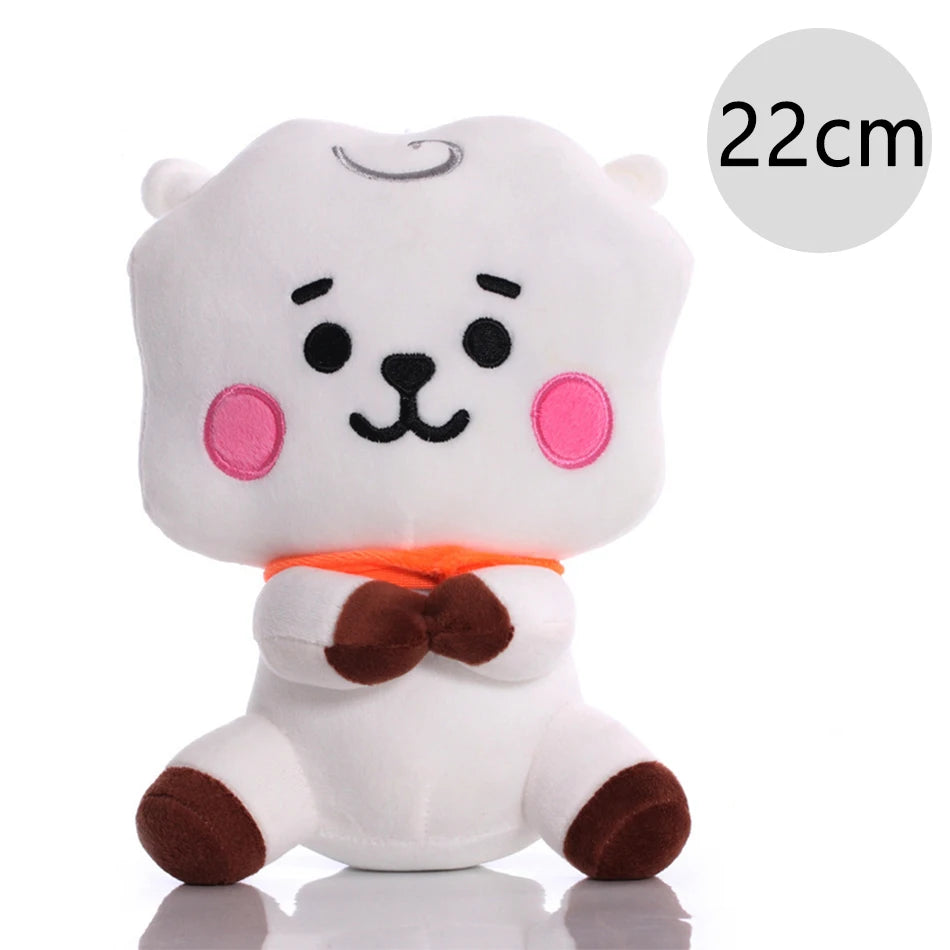 BTed 21Plush Toys Kawaii Mini Keychain Anime Pendant Ornament Bt