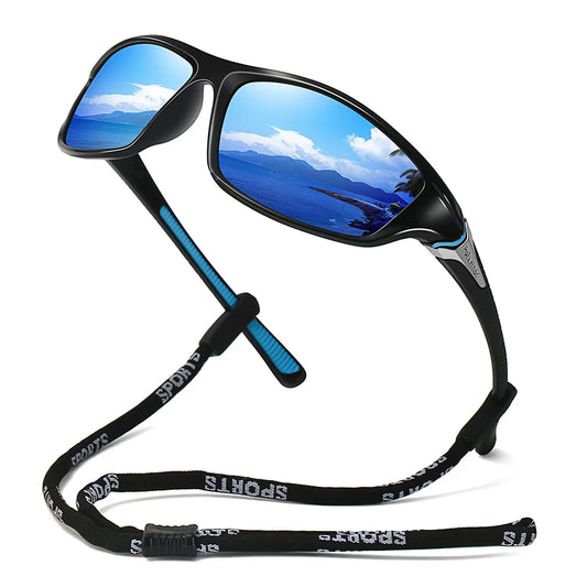 Glasses Chain Polarized Sports Sunglasses Vintage Sport SunGlasses UV400