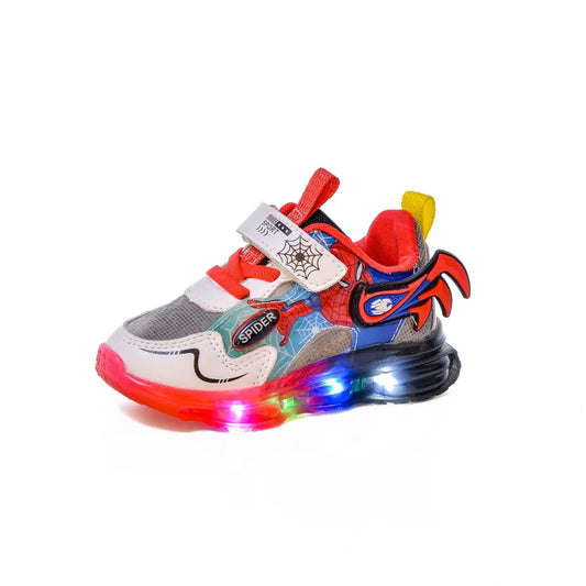 Sneakers Disney LED Children's Sport Anti-Slip Kids Outdoor Shoes